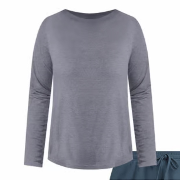 Hanes Women's Tri-Blend Long-Sleeve T-Shirts - Set of 3 - Picture 4 of 9